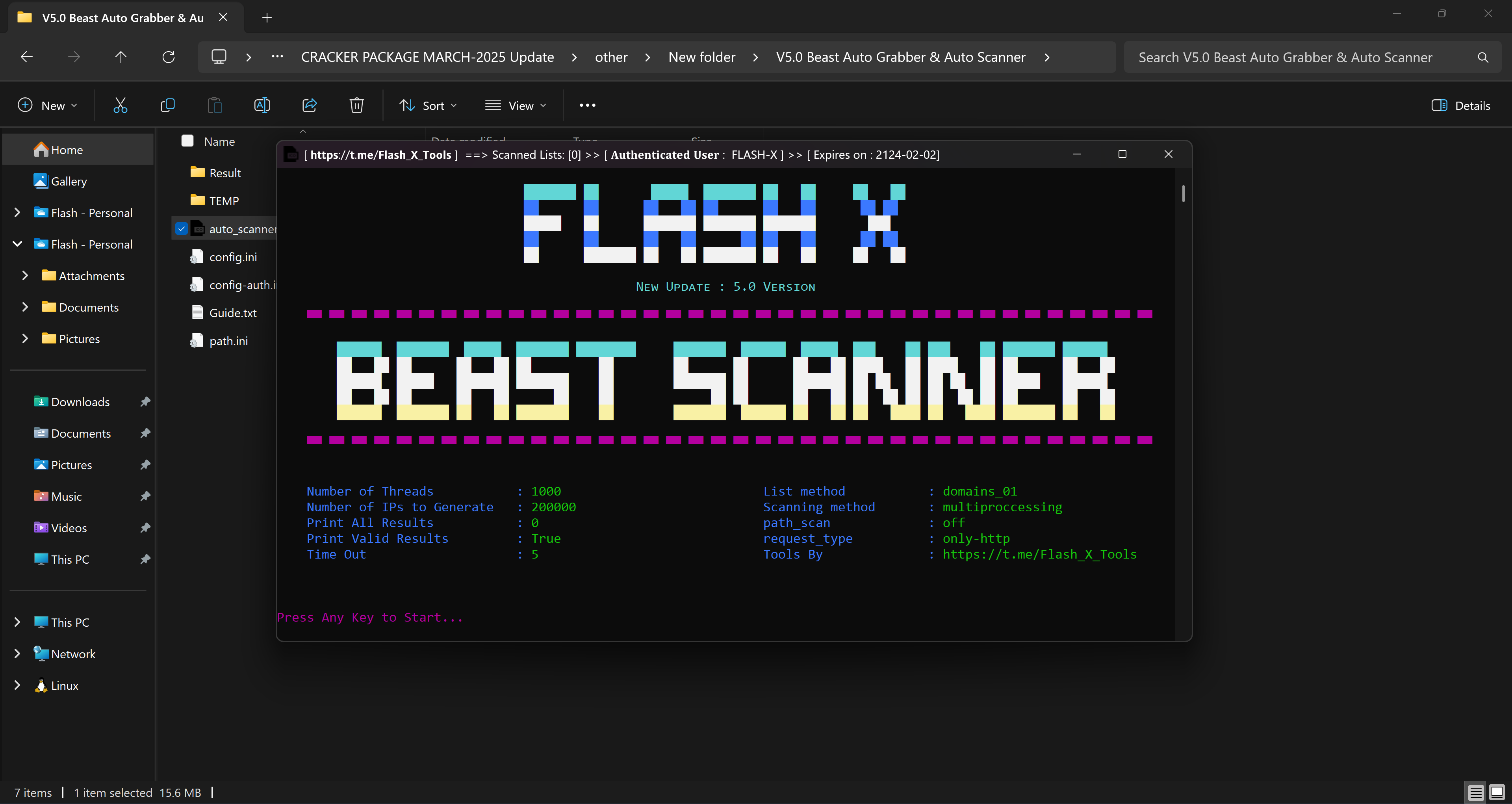 Beast Auto Grabber & Auto Scanner