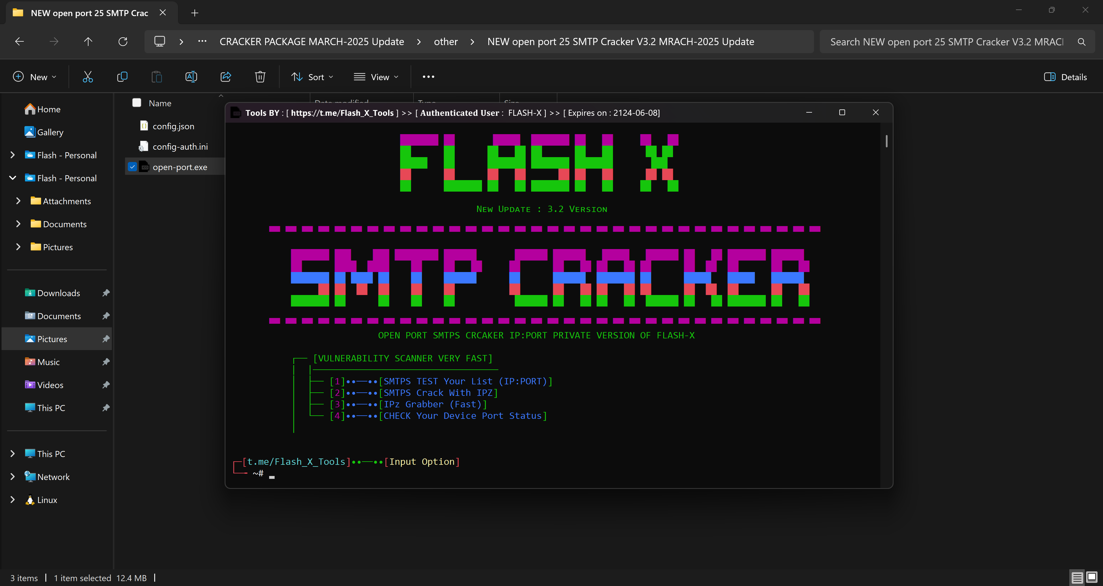 OPEN PORT SMTP CRACKER