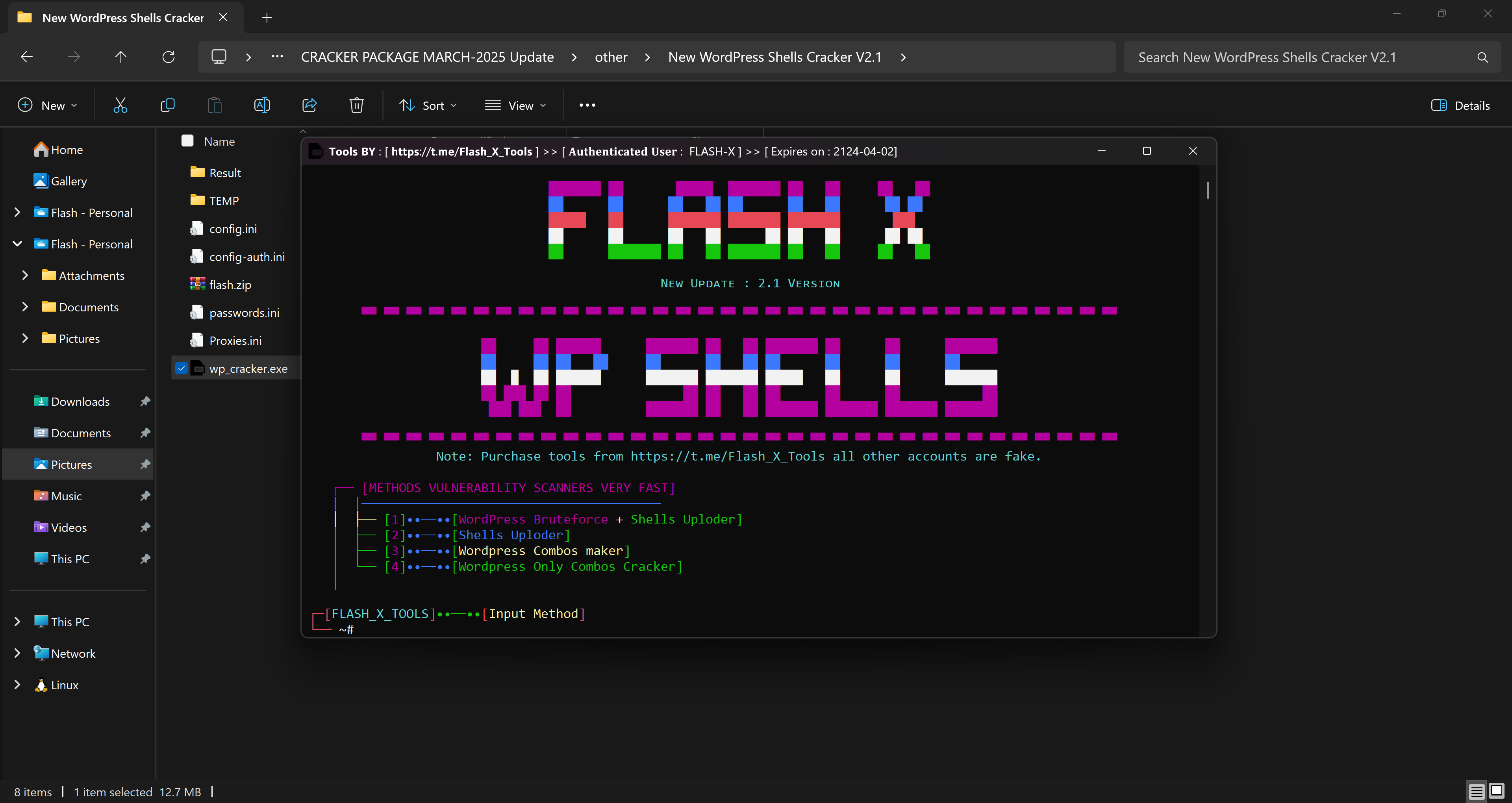 WordPress Shells Cracker